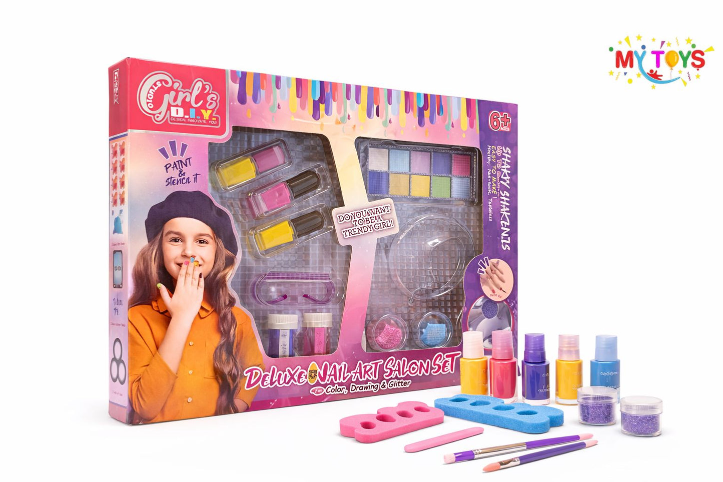 Deluxe Nail Art & Salon Set. (666-9)