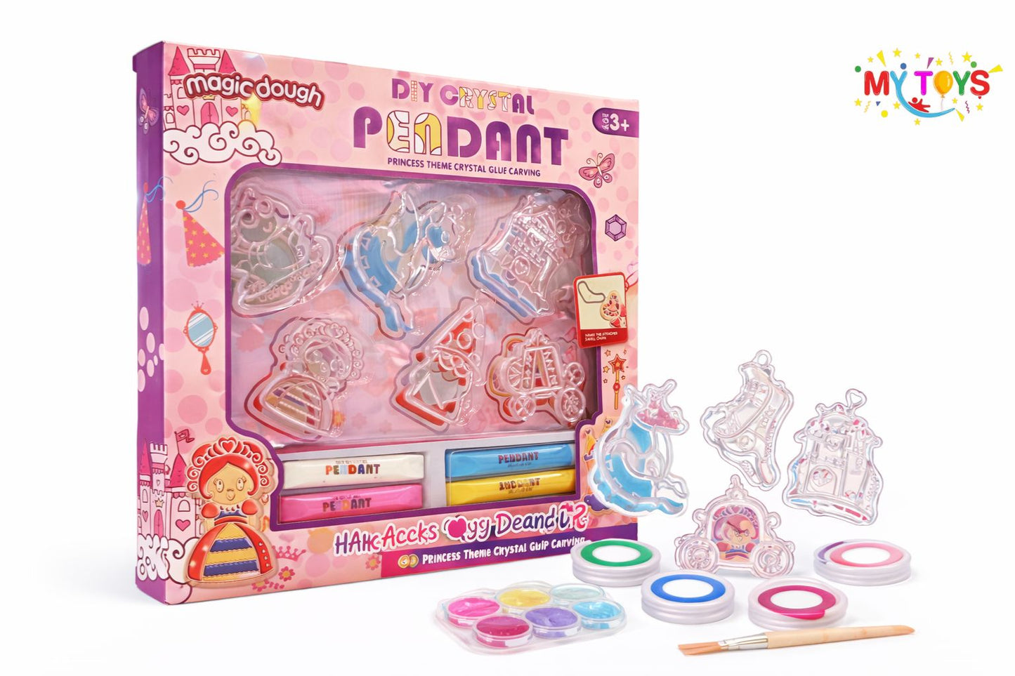 Diy Crystal Pendant. (5058)