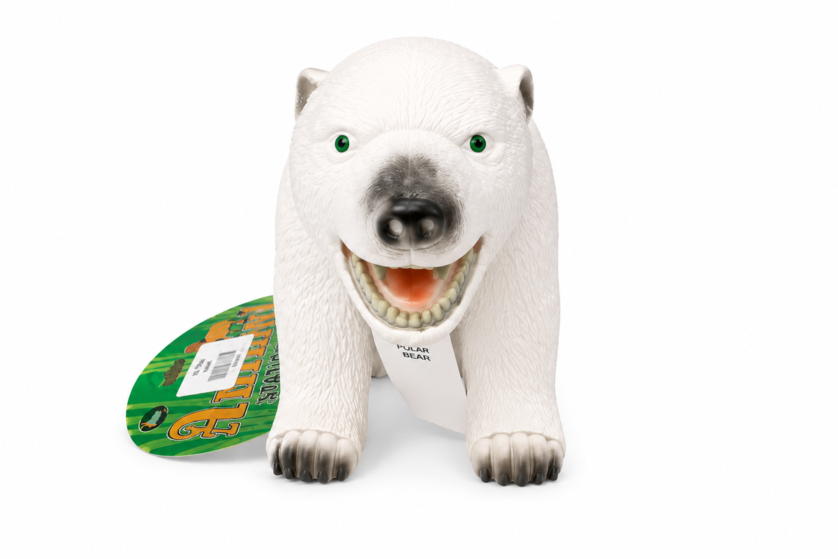 Polar Bear-Rubber Material (Item Code:3424G)