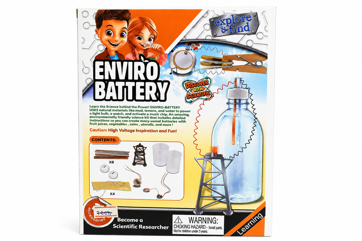 Enviro Battery-Science Kit (Item Code:1002)