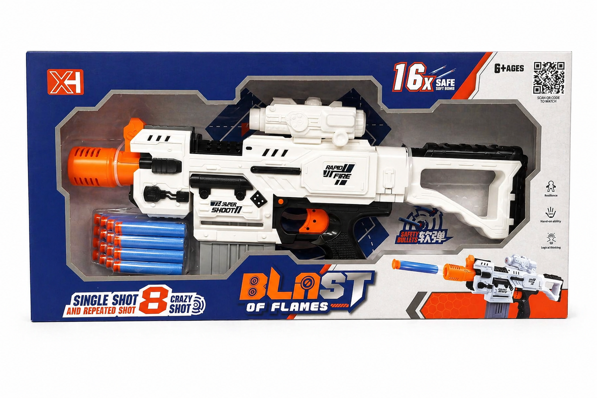 Gun-Blast Of Flames (Item Code:XH019B)