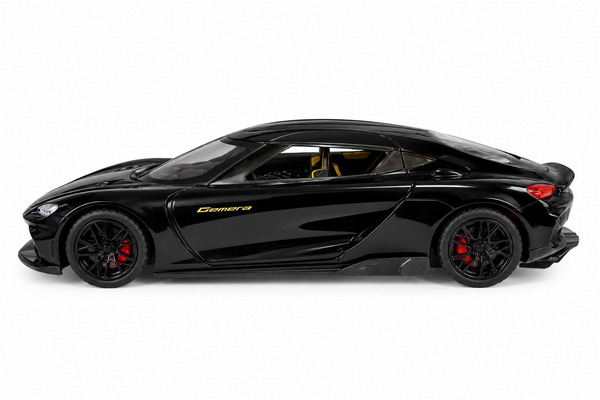Black Koenigsegg-Scale 1:24