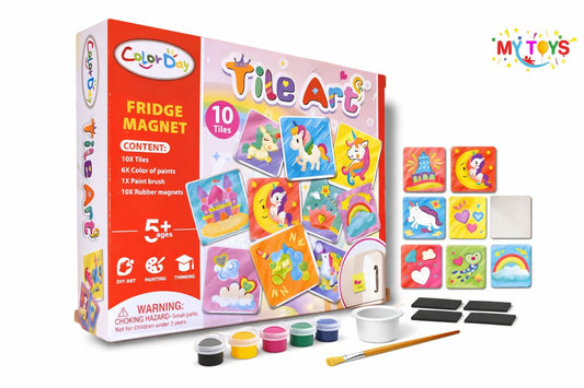 Tile Art - Fridge Magnetic.