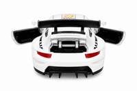 White AMP Sports Car