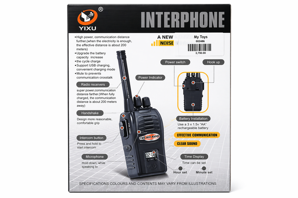 Walkie Talkie (Item Code:JQ220-6C5)