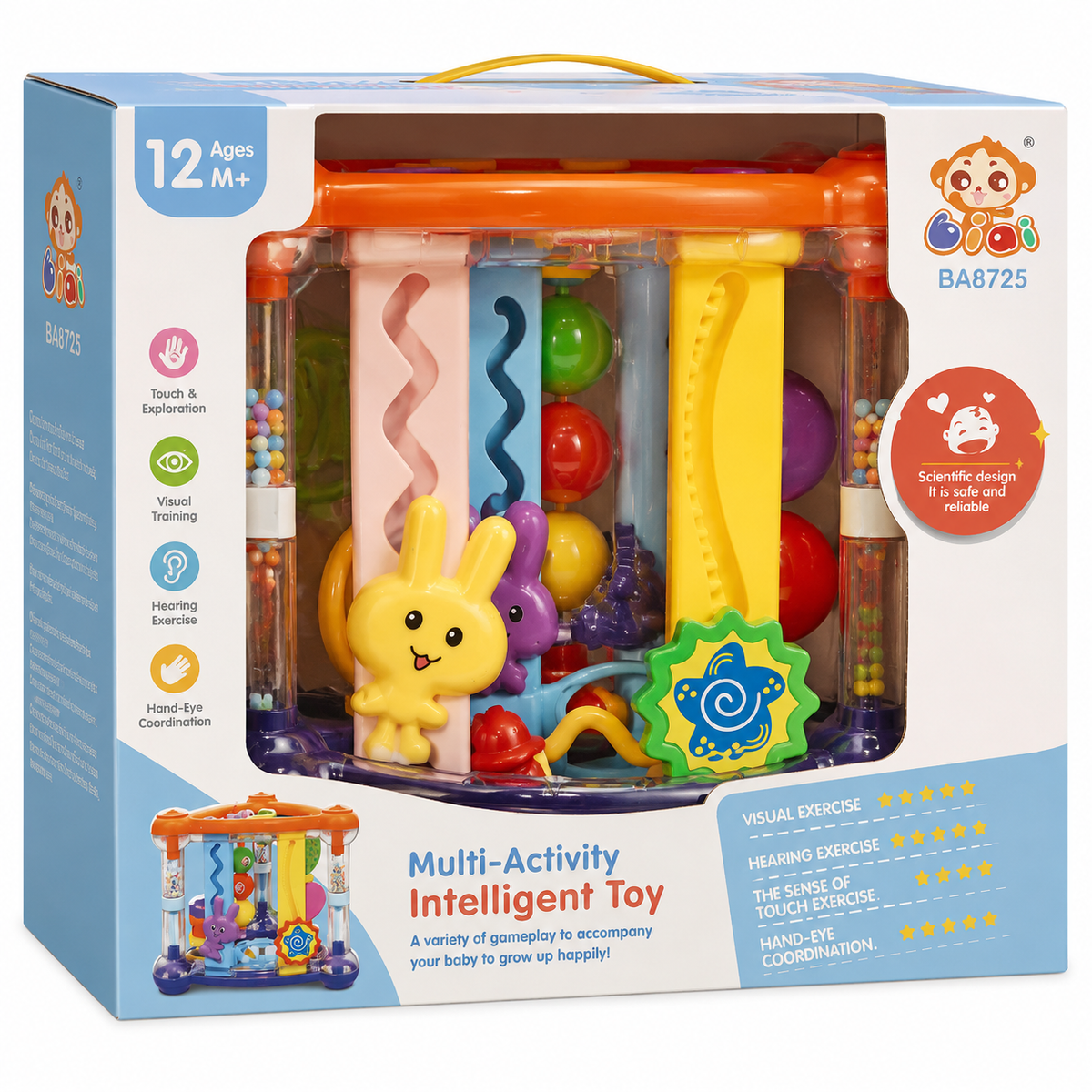 Colorful Triangular Baby Activity Toy