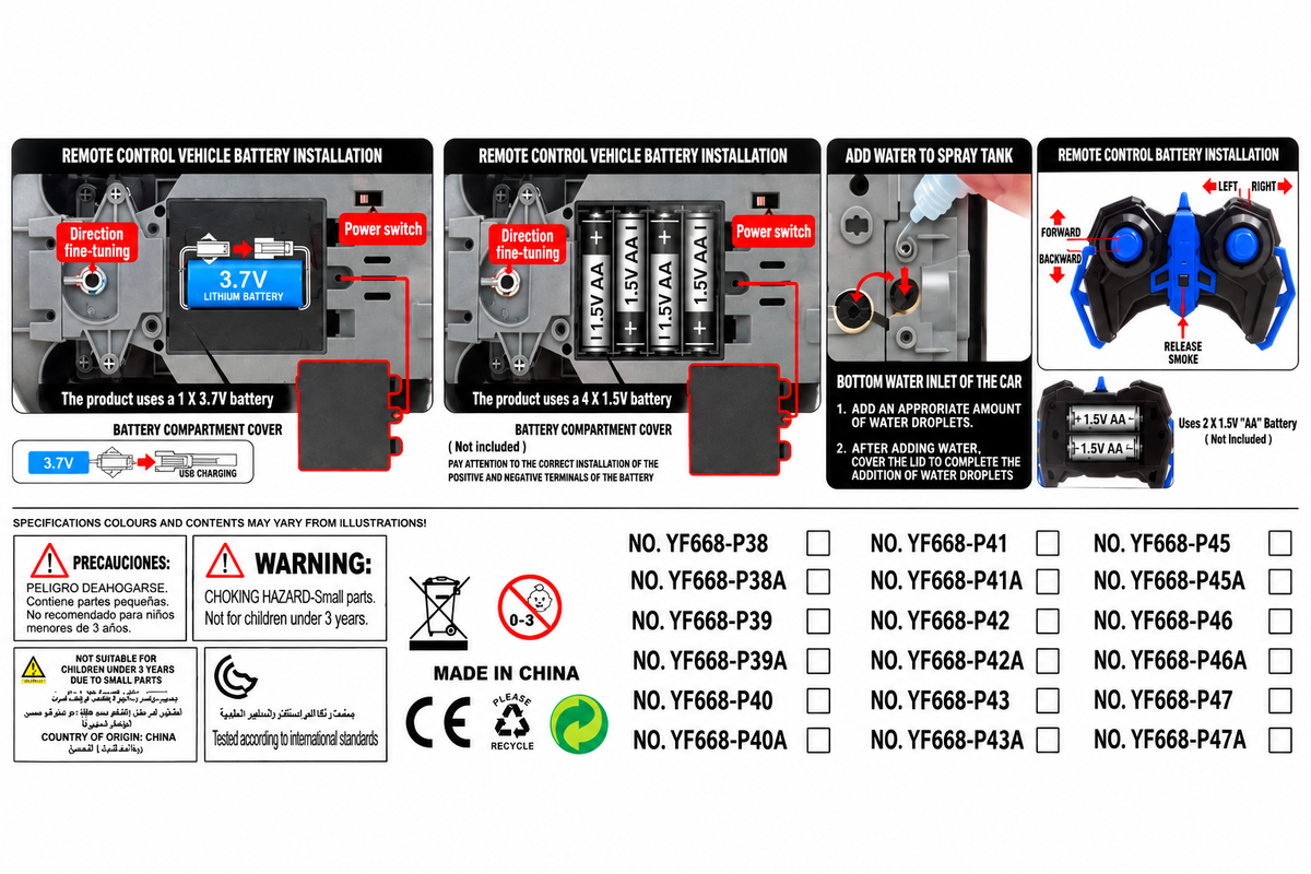 R/C Car - YF668-P46A
