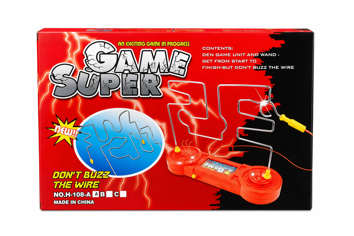 Game Super-Don't Buzz The Wire (Item Code:H-108)