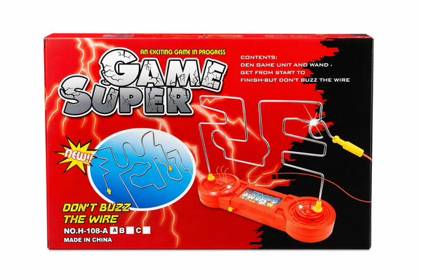 Game Super-Don't Buzz The Wire (Item Code:H-108)
