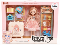 Pink Fashion Doll Playset