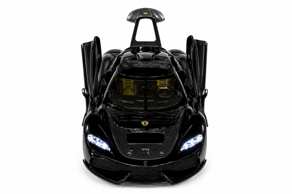 Black Koenigsegg-Scale 1:24