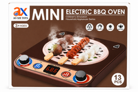 Mini Electric BBQ Oven-13 Pcs (Item Code:6795A)