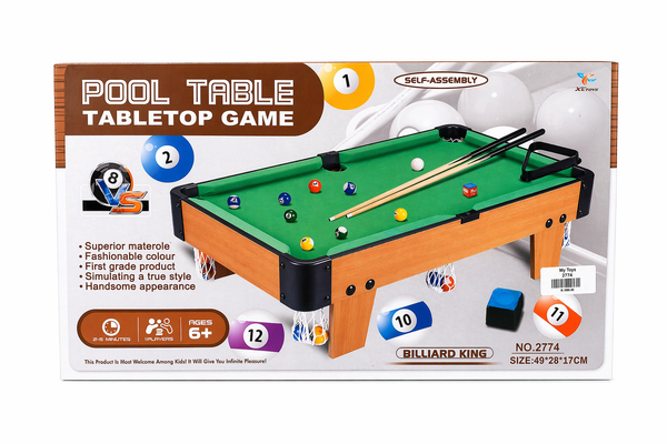 Pool Table Game-Tabletop (Item Code:2774)