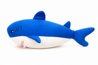 Blue Shark Plush-Soft Beans.