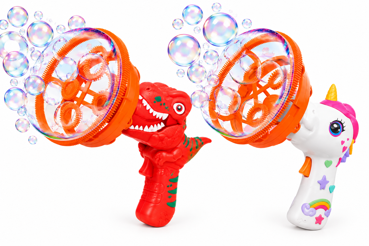 Dinosaur and Unicorn Bubble Gun - MYPP05
