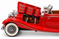 Vintage Classic Convertible Die-Cast Model Car- 1901-252