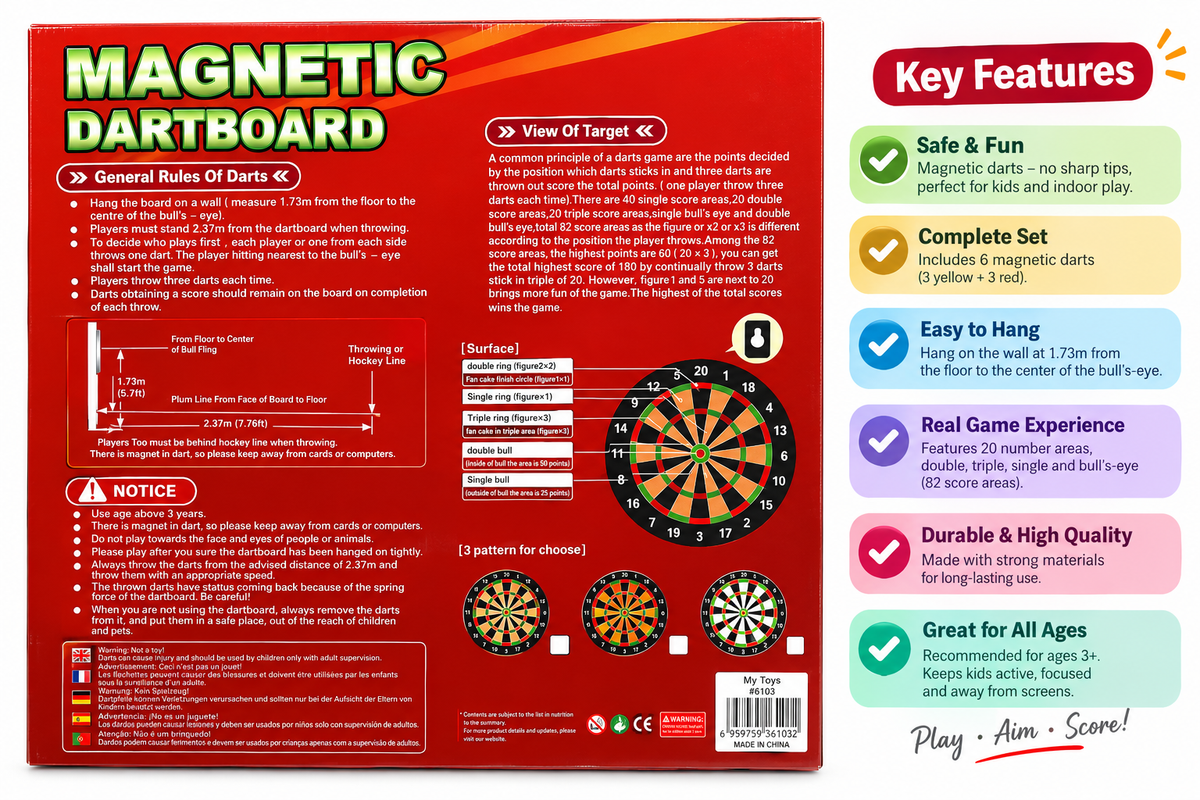 Dart Game 18-inch BL- 17018