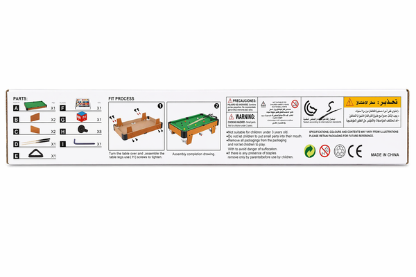 Pool Table Game-Tabletop (Item Code:2774)