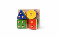 Wooden Shape Tray (4 Pcs)