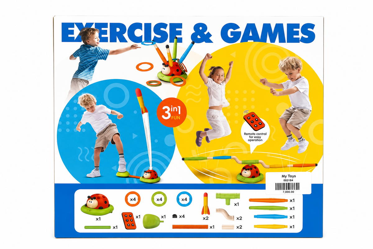 Exercise & Games-3 in 1 Options (Item Code:296Y)
