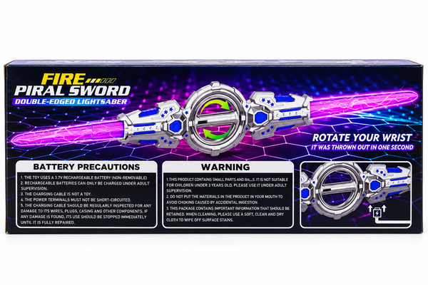 Fire Piral Spin sword - 002.