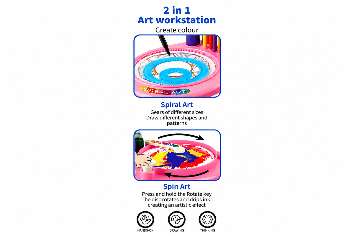 Spin & Spiral Art 8862