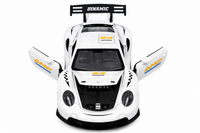 White AMP Sports Car