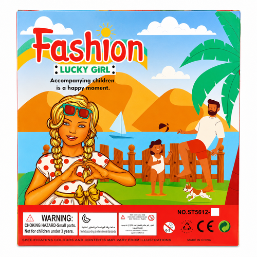 Fashion Lucky Girl (Item Code:ST5612-6)