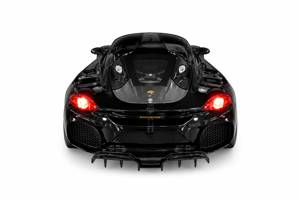 Black Koenigsegg-Scale 1:24