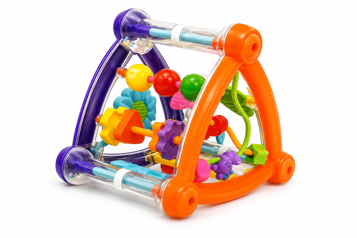 Colorful Triangular Baby Activity Toy