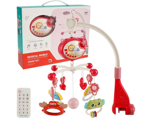 Musical Mobile Cot - Remote Control.