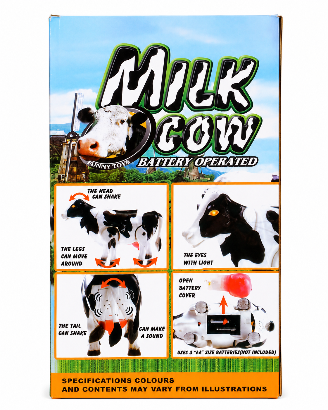 Milk Cow Toy (Item Code:333-33)