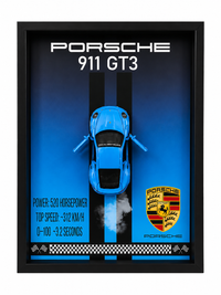 Porsche 911 GT3 3D Frame Model