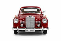 1:24 Mercedes Red Classic Sedan - Diecast Model