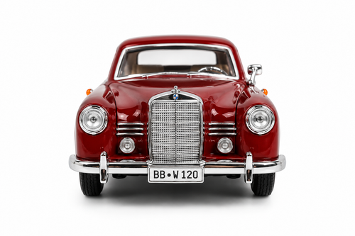 1:24 Mercedes Red Classic Sedan - Diecast Model
