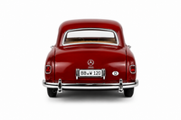 1:24 Mercedes Red Classic Sedan - Diecast Model