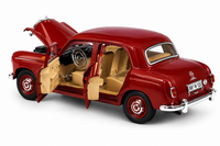 1:24 Mercedes Red Classic Sedan - Diecast Model