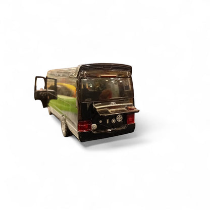 Toyota Coaster minibus.