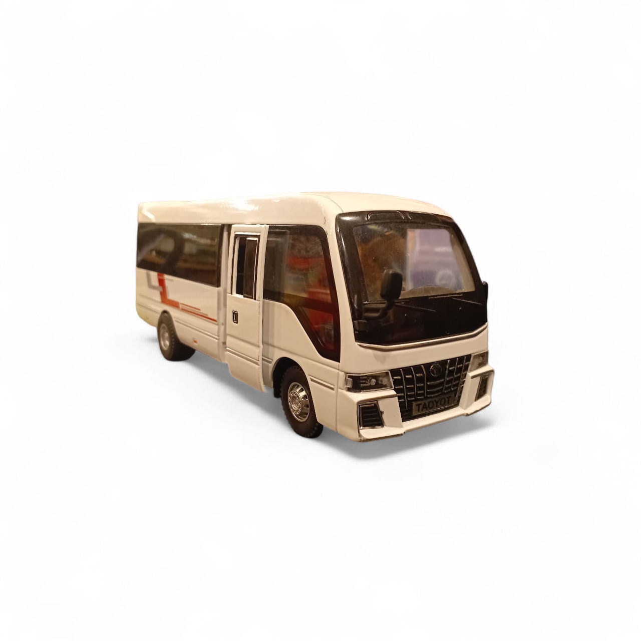 Toyota Coaster minibus.