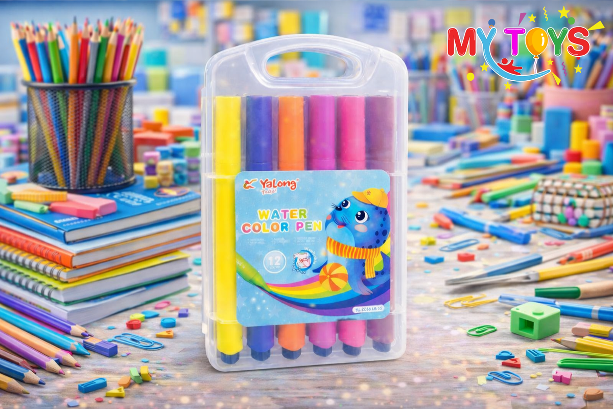 Yalong 12 Colors Water Color Pen Set