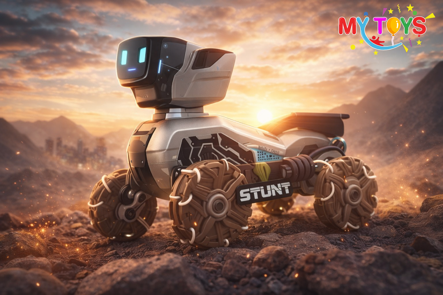 Stunt Robot Dog Toy for Kids 6+