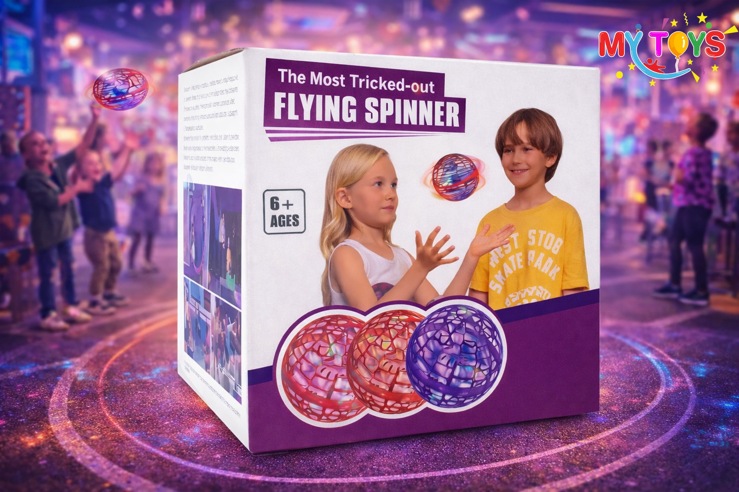 Flying Spinner Toy for Kids 6+