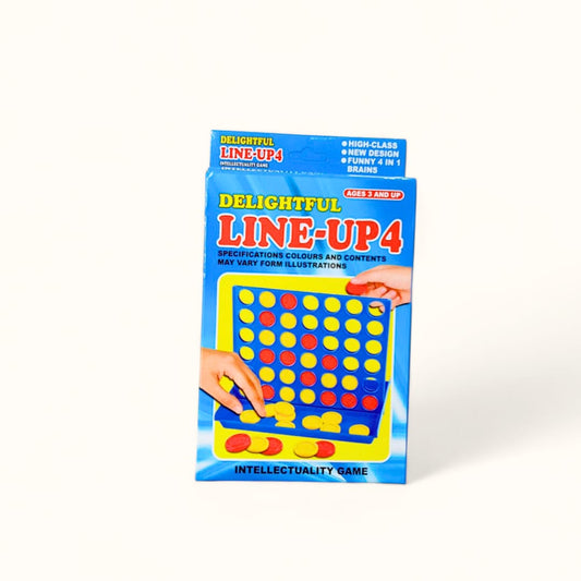 Delightful Line-Up4 – Classic 4-in-a-Row Strategy Game for Kids & Families 🎯👨‍👩‍👧‍👦