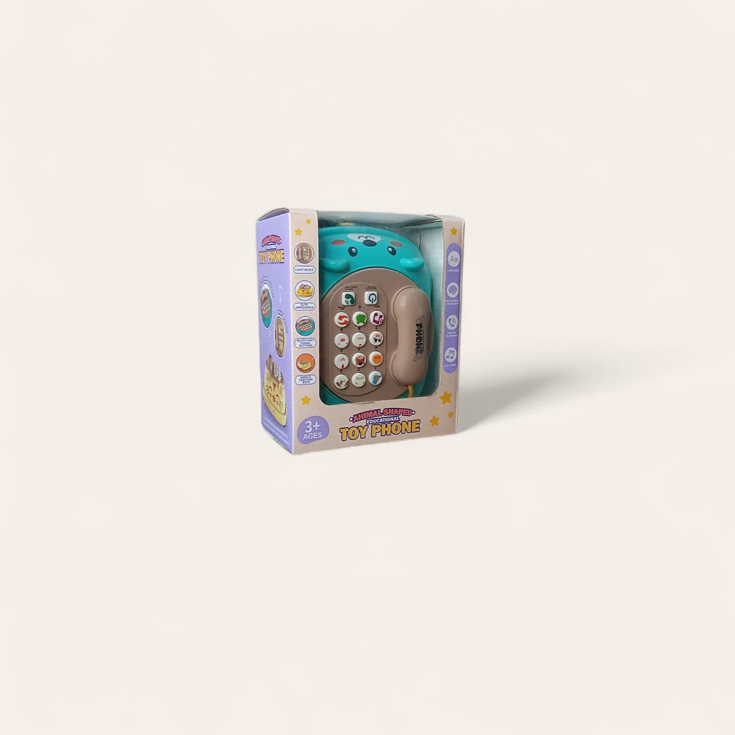 Interactive Animal Toy Phone – Fun Educational Sound Play for Kids 🐾📞