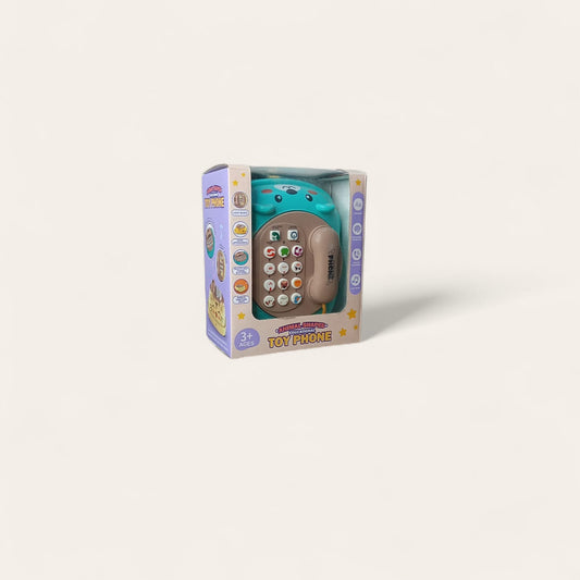 Interactive Animal Toy Phone – Fun Educational Sound Play for Kids 🐾📞