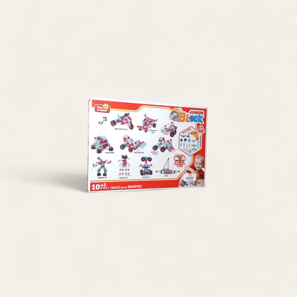 Junior Block – Multi-Shape Building Toy with Simulated Drill & Fun Components 🚀⚙️