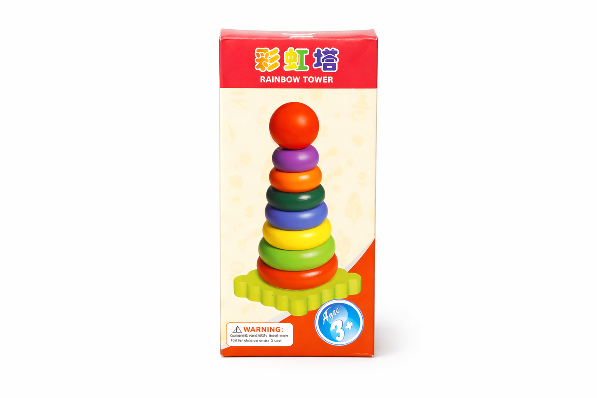 Rainbow Tower Wooden