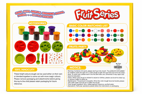 Play Dough-Fruit Series (Item Code:5801-A)