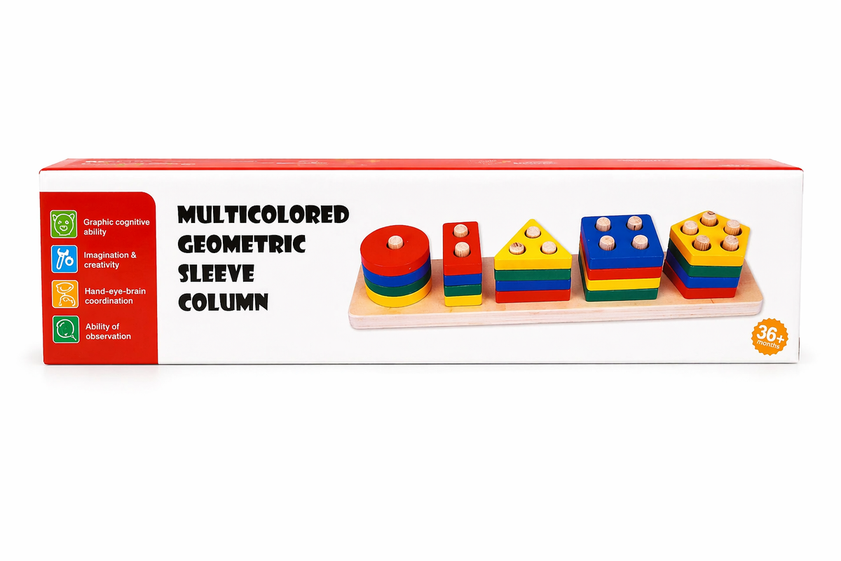 Wooden Shape Tray (5 Pcs)