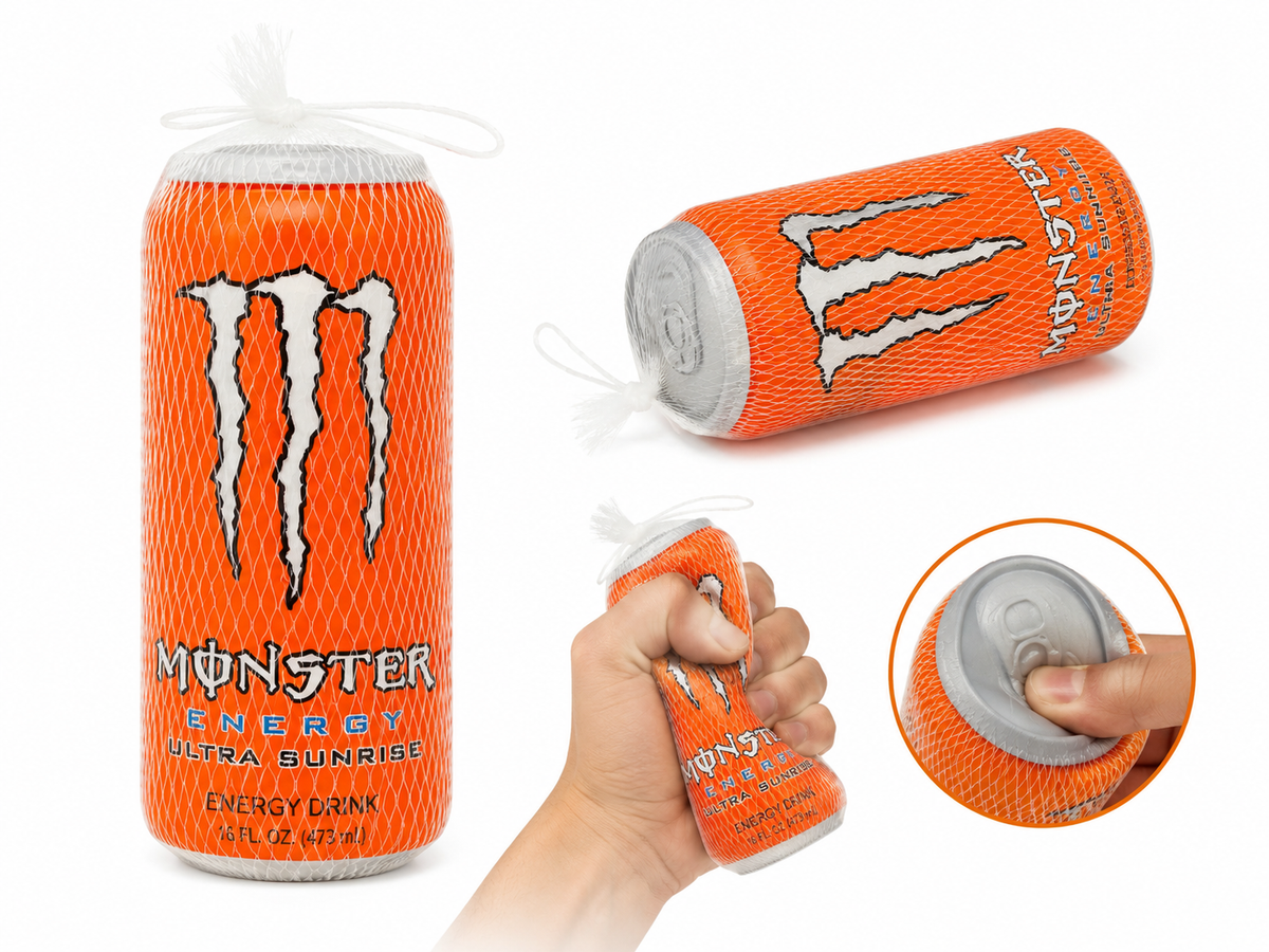 Monster Energy Squeeze Can
